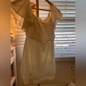 Off the shoulder White Dress
